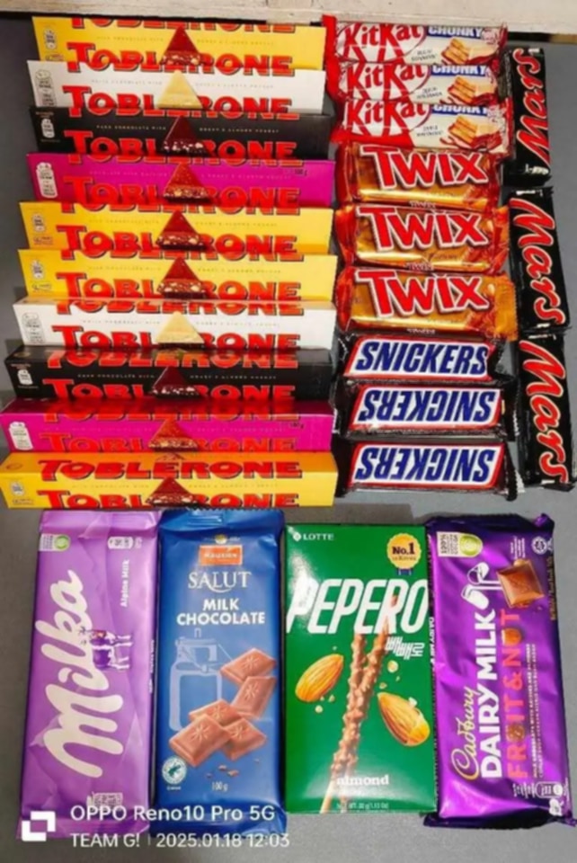 imported chocolates
